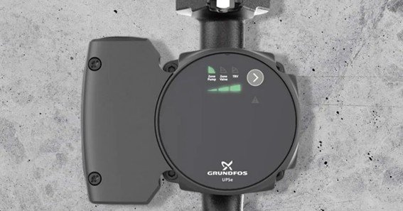 grundfos alpha 15-55f why isnt the heat hitting temp set